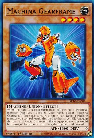 Machina Gearframe [SR10-EN005] Common - Card Brawlers | Quebec | Canada | Yu-Gi-Oh!