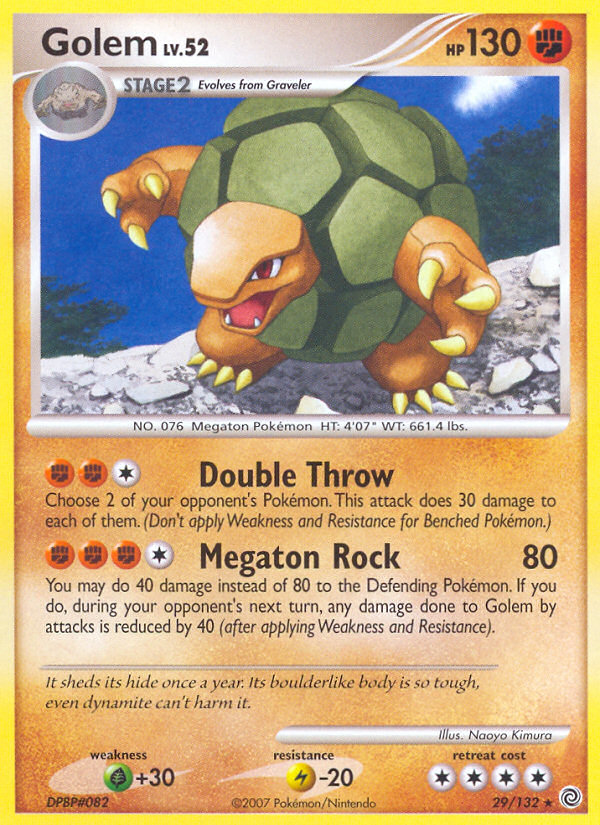 Golem (29/132) [Diamond & Pearl: Secret Wonders] - Card Brawlers | Quebec | Canada | Yu-Gi-Oh!
