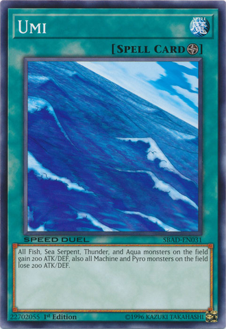 Umi [SBAD-EN031] Common - Card Brawlers | Quebec | Canada | Yu-Gi-Oh!