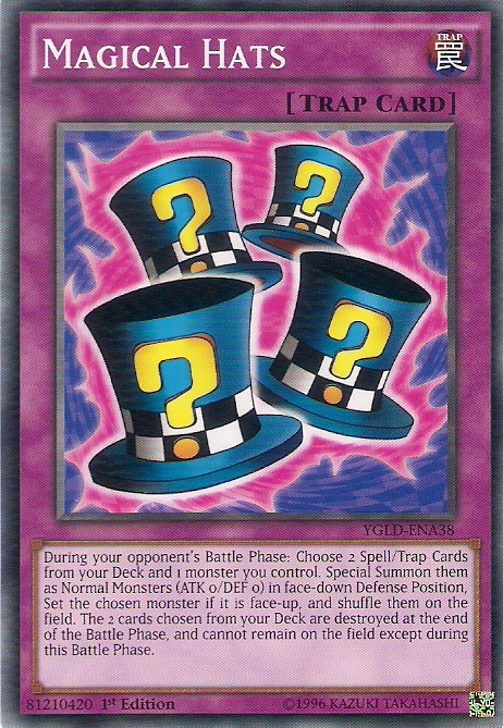 Magical Hats [YGLD-ENA38] Common - Yu-Gi-Oh! - Card Brawlers | Quebec | Canada |