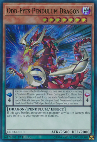 Odd-Eyes Pendulum Dragon [LEDD-ENC01] Ultra Rare - Yu-Gi-Oh! - Card Brawlers | Quebec | Canada |