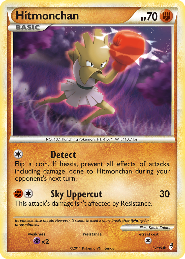 Hitmonchan (57/95) [HeartGold & SoulSilver: Call of Legends] - Card Brawlers | Quebec | Canada | Yu-Gi-Oh!