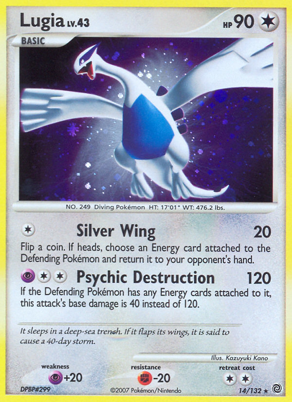 Lugia (14/132) [Diamond & Pearl: Secret Wonders] - Card Brawlers | Quebec | Canada | Yu-Gi-Oh!