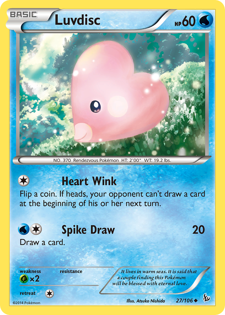 Luvdisc (27/106) [XY: Flashfire] - Card Brawlers | Quebec | Canada | Yu-Gi-Oh!