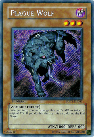 Plague Wolf [FOTB-EN065] Secret Rare - Card Brawlers | Quebec | Canada | Yu-Gi-Oh!