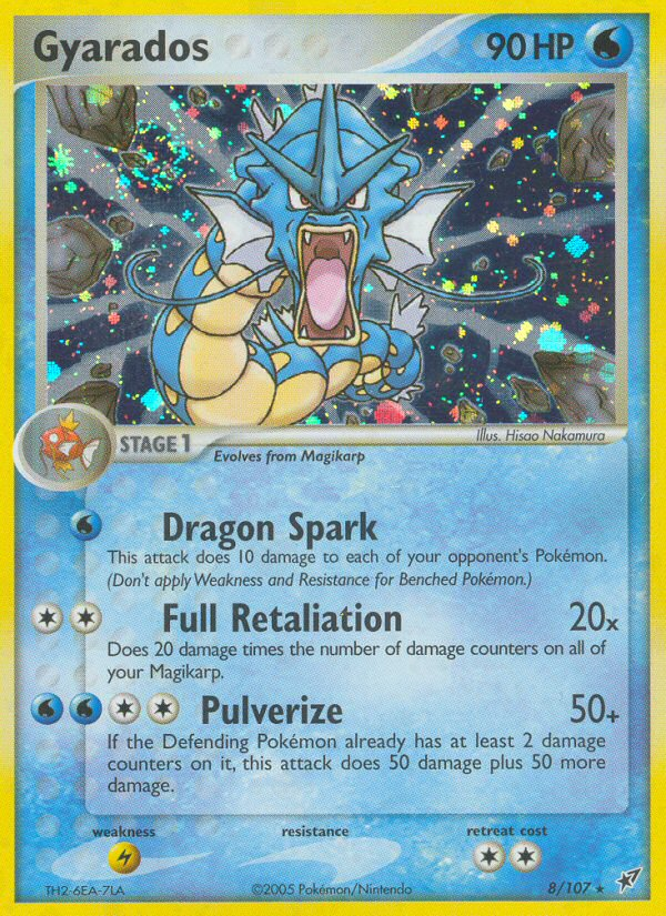 Gyarados (8/107) [EX: Deoxys] - Card Brawlers | Quebec | Canada | Yu-Gi-Oh!
