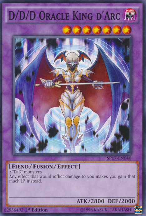 D/D/D Oracle King d'Arc [SP17-EN040] Common - Yu-Gi-Oh! - Card Brawlers | Quebec | Canada |