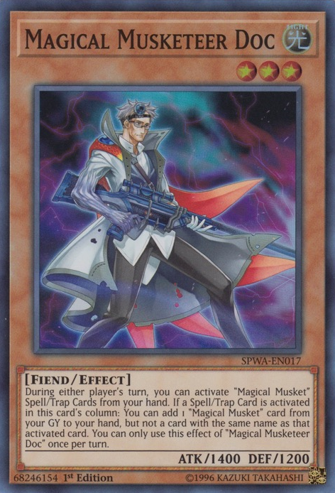 Magical Musketeer Doc [SPWA-EN017] Super Rare - Yu-Gi-Oh! - Card Brawlers | Quebec | Canada |