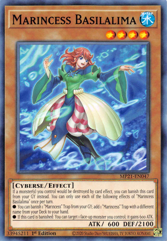 Marincess Basilalima [MP21-EN047] Common - Card Brawlers | Quebec | Canada | Yu-Gi-Oh!