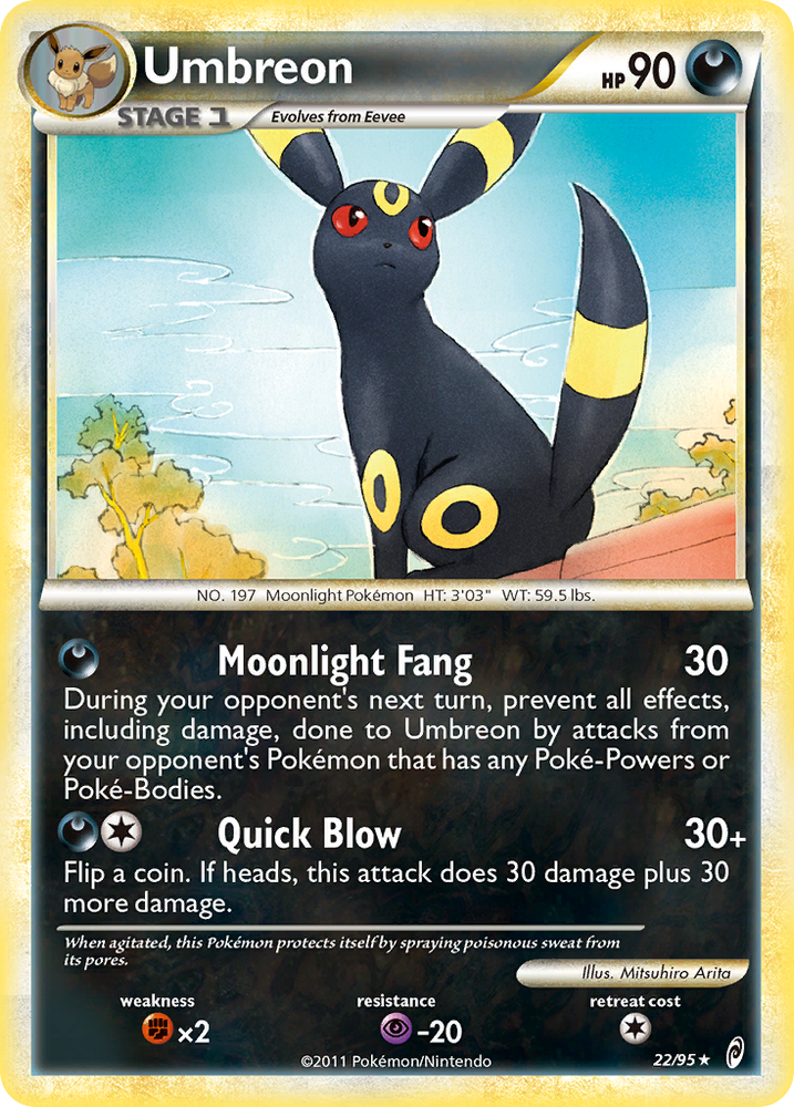 Umbreon (22/95) [HeartGold & SoulSilver: Call of Legends] - Card Brawlers | Quebec | Canada | Yu-Gi-Oh!