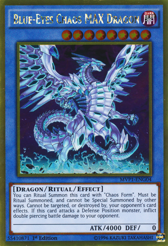 Blue-Eyes Chaos MAX Dragon [MVP1-ENG04] Gold Rare - Card Brawlers | Quebec | Canada | Yu-Gi-Oh!