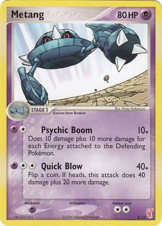 Metang (5/12) [EX: Trainer Kit 2 - Plusle] - Card Brawlers | Quebec | Canada | Yu-Gi-Oh!