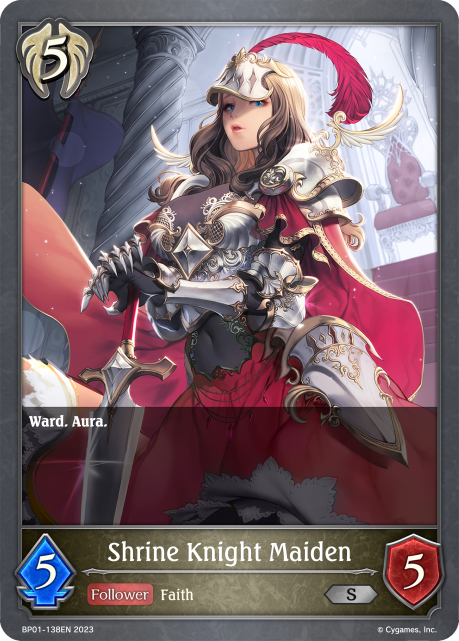 Shrine Knight Maiden (BP01-138EN) [Advent of Genesis] - Card Brawlers | Quebec | Canada | Yu-Gi-Oh!