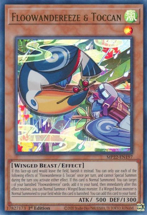 Floowandereeze & Toccan [MP22-EN197] Ultra Rare - Card Brawlers | Quebec | Canada | Yu-Gi-Oh!