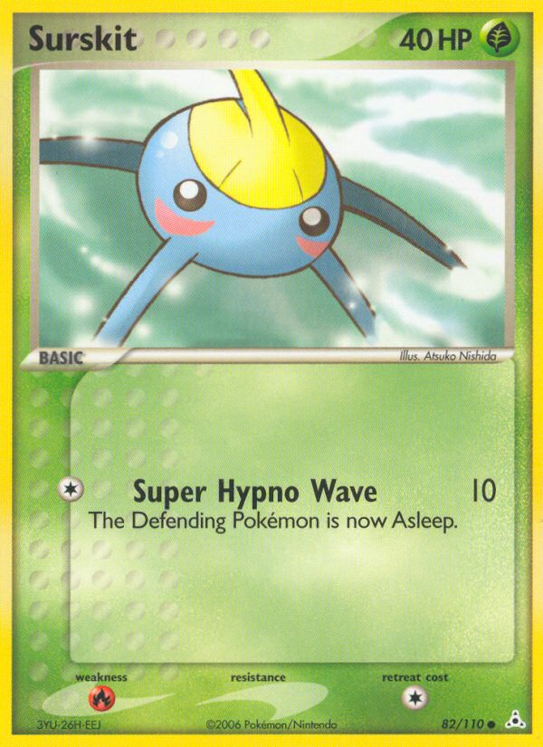 Surskit (82/110) [EX: Holon Phantoms] - Card Brawlers | Quebec | Canada | Yu-Gi-Oh!
