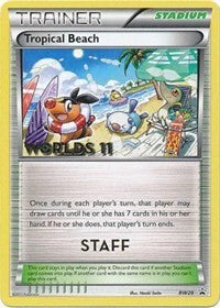 Tropical Beach (BW28) (Staff) [Black & White: Black Star Promos] - Card Brawlers | Quebec | Canada | Yu-Gi-Oh!