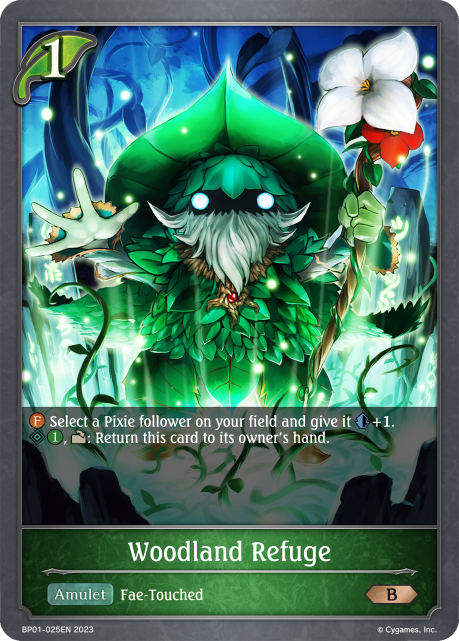 Woodland Refuge (BP01-025EN) [Advent of Genesis] - Card Brawlers | Quebec | Canada | Yu-Gi-Oh!