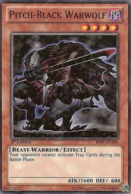 Pitch-Black Warwolf [BP01-EN188] Starfoil Rare - Card Brawlers | Quebec | Canada | Yu-Gi-Oh!