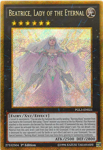 Beatrice, Lady of the Eternal [PGL3-EN021] Gold Secret Rare - Card Brawlers | Quebec | Canada | Yu-Gi-Oh!