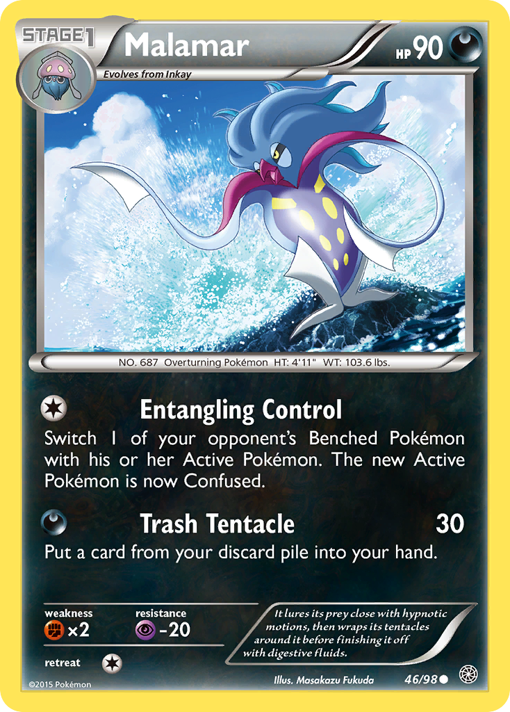 Malamar (46/98) [XY: Ancient Origins] - Card Brawlers | Quebec | Canada | Yu-Gi-Oh!