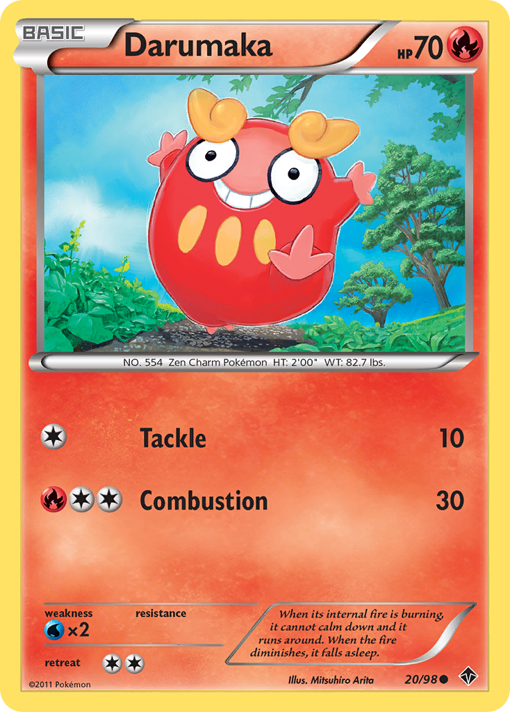 Darumaka (20/98) [Black & White: Emerging Powers] - Card Brawlers | Quebec | Canada | Yu-Gi-Oh!