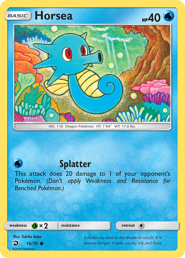 Horsea (15/70) [Sun & Moon: Dragon Majesty] - Card Brawlers | Quebec | Canada | Yu-Gi-Oh!