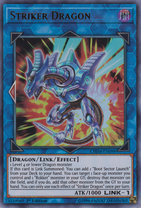 Striker Dragon [CHIM-EN098] Ultra Rare - Card Brawlers | Quebec | Canada | Yu-Gi-Oh!