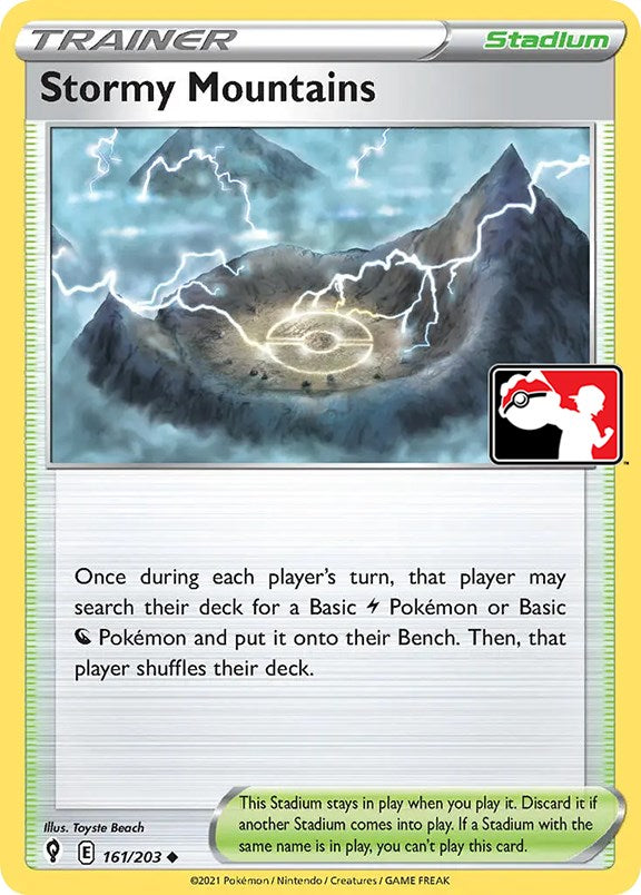 Stormy Mountains (161/203) [Prize Pack Series One] - Card Brawlers | Quebec | Canada | Yu-Gi-Oh!