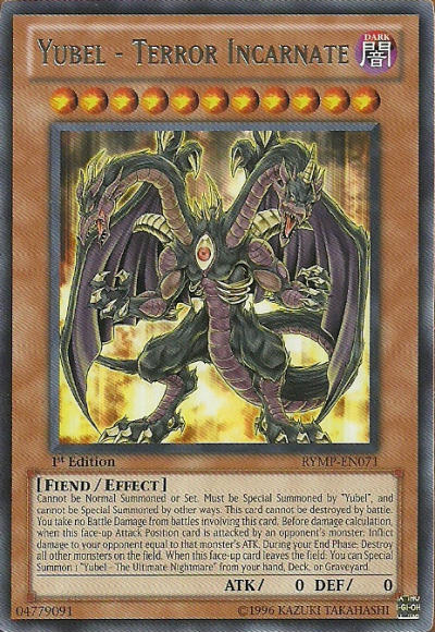 Yubel - Terror Incarnate [RYMP-EN071] Rare - Yu-Gi-Oh! - Card Brawlers | Quebec | Canada |