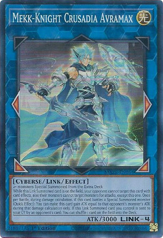 Mekk-Knight Crusadia Avramax [MAZE-EN054] Super Rare - Card Brawlers | Quebec | Canada | Yu-Gi-Oh!