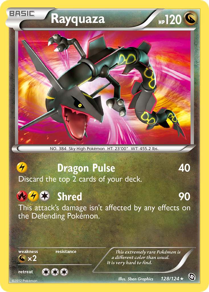 Rayquaza (128/124) [Black & White: Dragons Exalted] - Card Brawlers | Quebec | Canada | Yu-Gi-Oh!