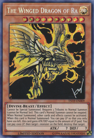 The Winged Dragon of Ra [TN19-EN009] Prismatic Secret Rare - Card Brawlers | Quebec | Canada | Yu-Gi-Oh!