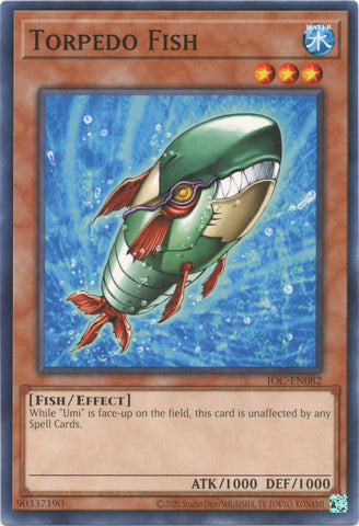 Torpedo Fish (25th Anniversary) [IOC-EN082] Common - Card Brawlers | Quebec | Canada | Yu-Gi-Oh!