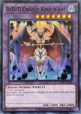 D/D/D Oracle King d'Arc [OP19-EN010] Super Rare - Card Brawlers | Quebec | Canada | Yu-Gi-Oh!