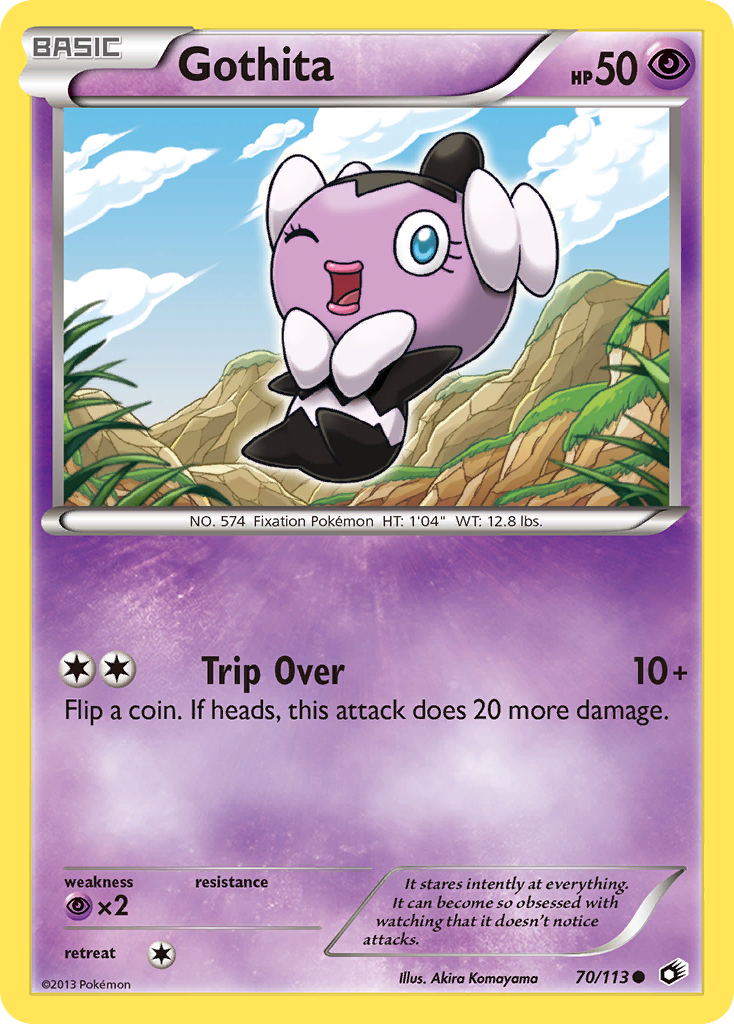 Gothita (70/113) [Black & White: Legendary Treasures] - Card Brawlers | Quebec | Canada | Yu-Gi-Oh!
