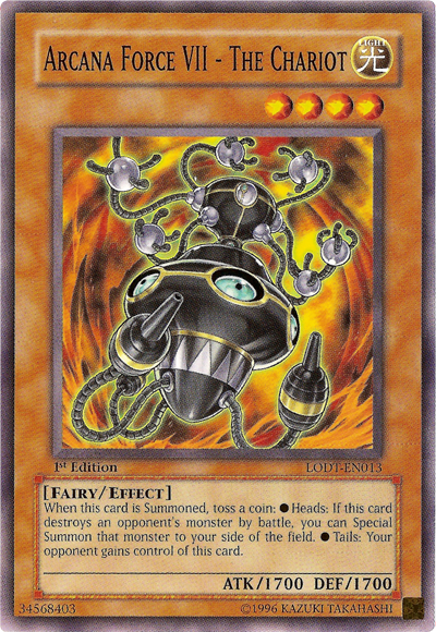 Arcana Force VII - The Chariot [LODT-EN013] Common - Card Brawlers | Quebec | Canada | Yu-Gi-Oh!