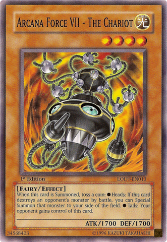 Arcana Force VII - The Chariot [LODT-EN013] Common - Card Brawlers | Quebec | Canada | Yu-Gi-Oh!