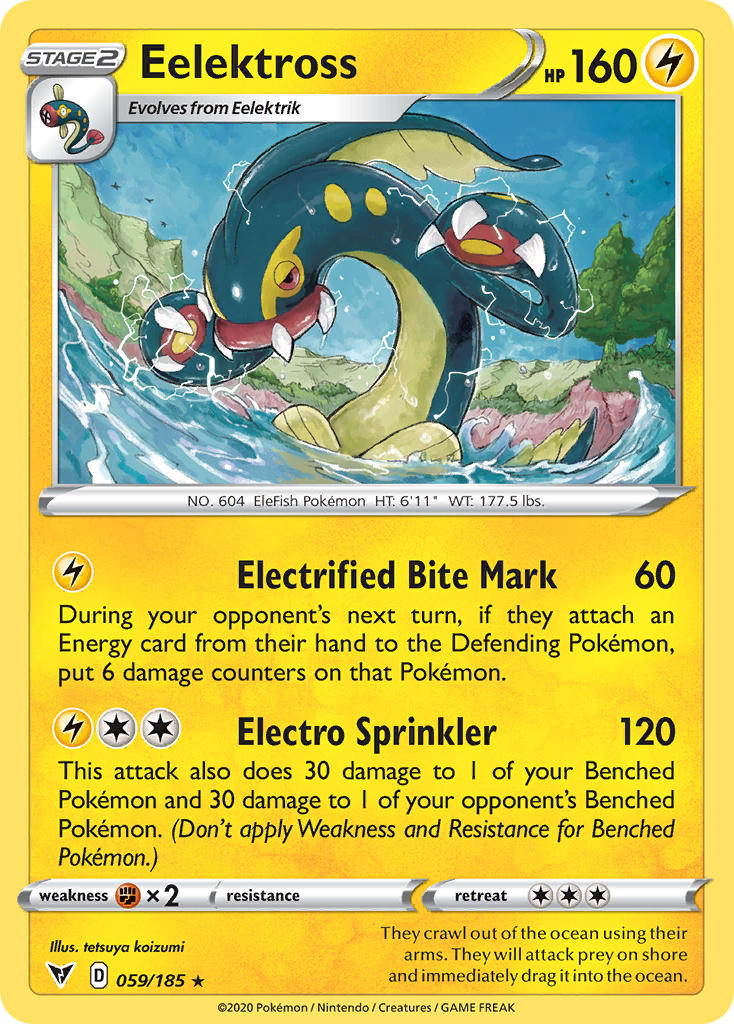 Eelektross (059/185) [Sword & Shield: Vivid Voltage] - Card Brawlers | Quebec | Canada | Yu-Gi-Oh!