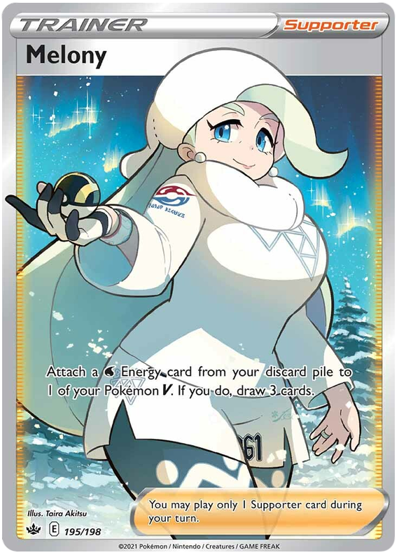 Melony (195/198) [Sword & Shield: Chilling Reign] - Card Brawlers | Quebec | Canada | Yu-Gi-Oh!