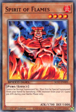 Spirit of Flames [SGX1-ENH05] Common - Card Brawlers | Quebec | Canada | Yu-Gi-Oh!