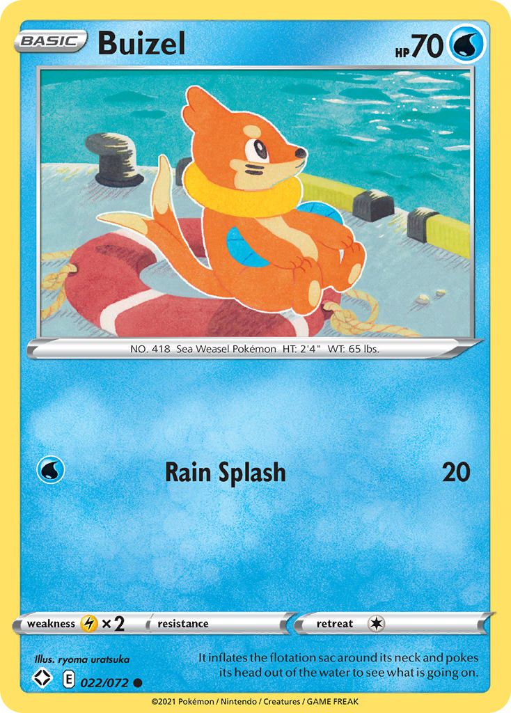 Buizel (022/072) [Sword & Shield: Shining Fates] - Card Brawlers | Quebec | Canada | Yu-Gi-Oh!