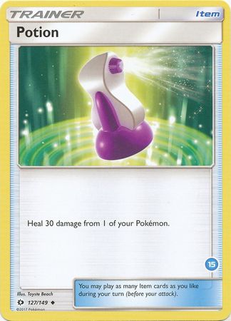 Potion (127/149) (Deck Exclusive #15) [Sun & Moon: Trainer Kit - Alolan Ninetales] - Card Brawlers | Quebec | Canada | Yu-Gi-Oh!