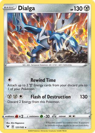 Dialga (121/185) (Theme Deck Exclusive) [Sword & Shield: Vivid Voltage] - Card Brawlers | Quebec | Canada | Yu-Gi-Oh!
