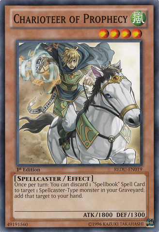 Charioteer of Prophecy [REDU-EN019] Common - Card Brawlers | Quebec | Canada | Yu-Gi-Oh!