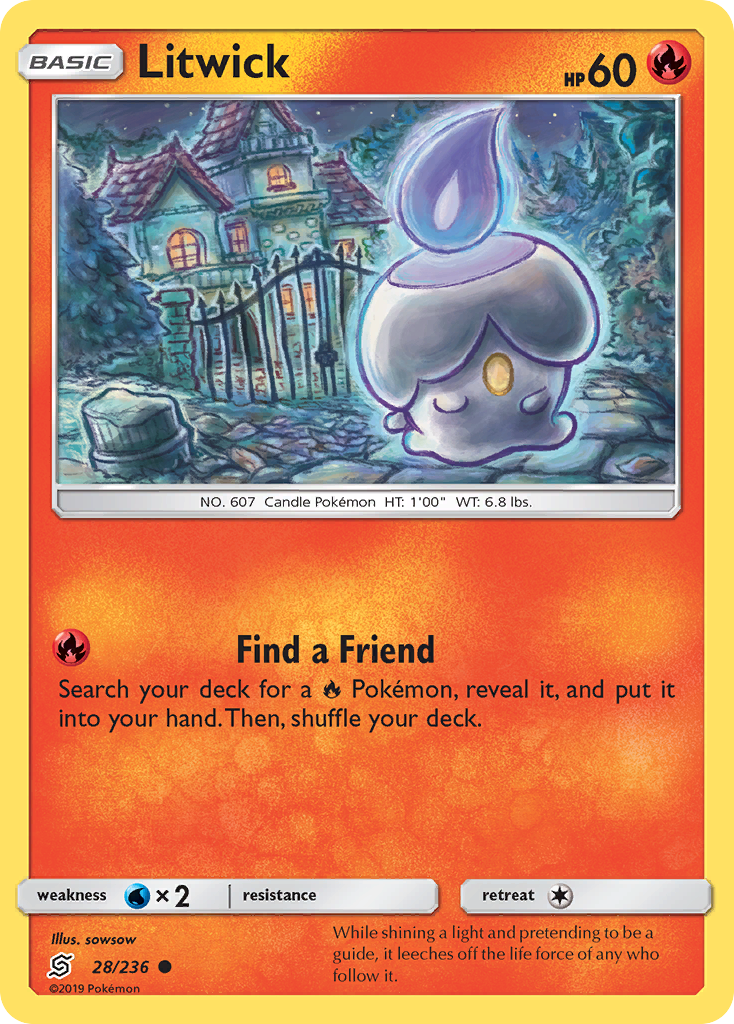 Litwick (28/236) [Sun & Moon: Unified Minds] - Card Brawlers | Quebec | Canada | Yu-Gi-Oh!