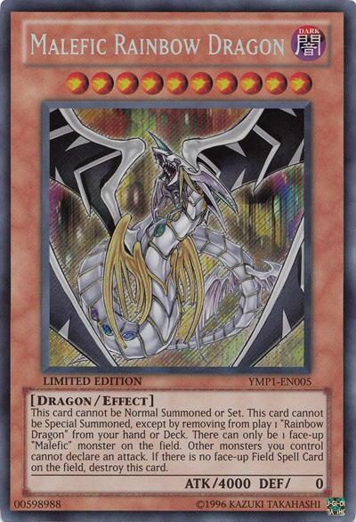 Malefic Rainbow Dragon [YMP1-EN005] Secret Rare - Yu-Gi-Oh! - Card Brawlers | Quebec | Canada |