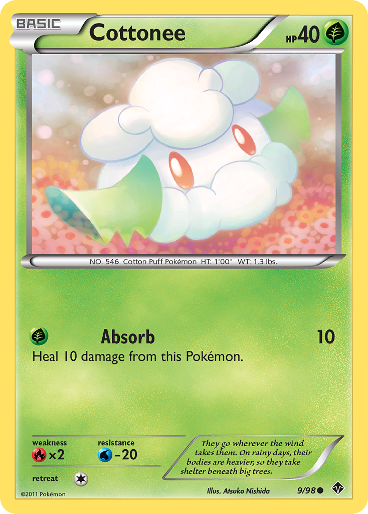 Cottonee (9/98) [Black & White: Emerging Powers] - Card Brawlers | Quebec | Canada | Yu-Gi-Oh!