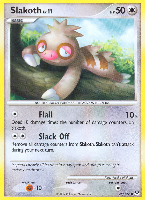 Slakoth (95/127) [Platinum: Base Set] - Card Brawlers | Quebec | Canada | Yu-Gi-Oh!