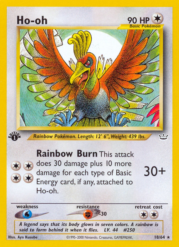 Ho-oh (18/64) [Neo Revelation 1st Edition] - Card Brawlers | Quebec | Canada | Yu-Gi-Oh!