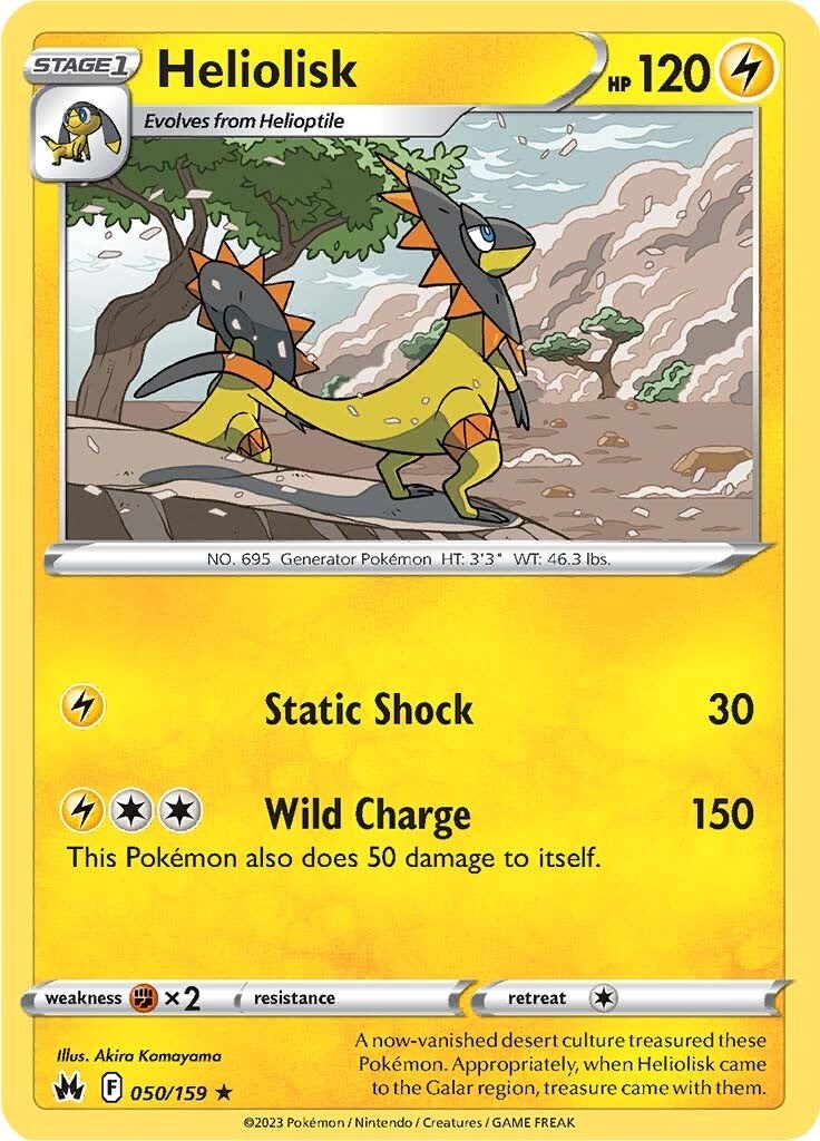 Heliolisk (050/159) [Sword & Shield: Crown Zenith] - Card Brawlers | Quebec | Canada | Yu-Gi-Oh!